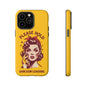 Phone Case - "Please Hold, Sarcasm Loading" Retro Pin-Up Tough Case