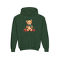 Kids Holiday Teddy Bear Hoodie – Cute Christmas Gift Sweatshirt