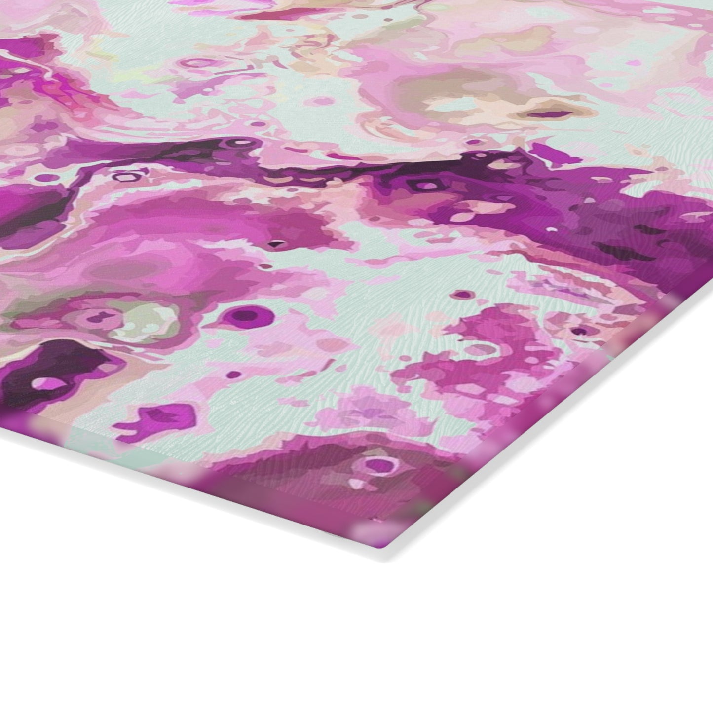 Artistic Glass Cutting Board, Pink Marble Kitchen Decor, Unique Gift for Chefs, Elegant Homeware, Bridal Shower Present, Modern [...]