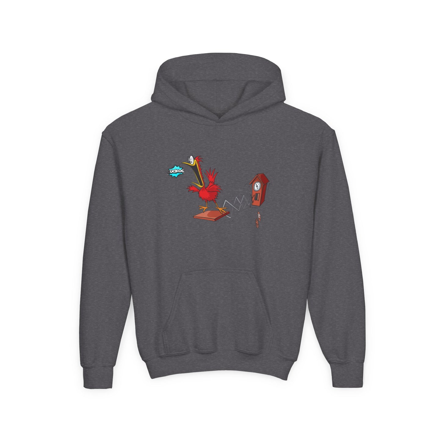 Whimsical Cartoon Hoodie for Kids, Fun Sweatshirt, Youth Pullover