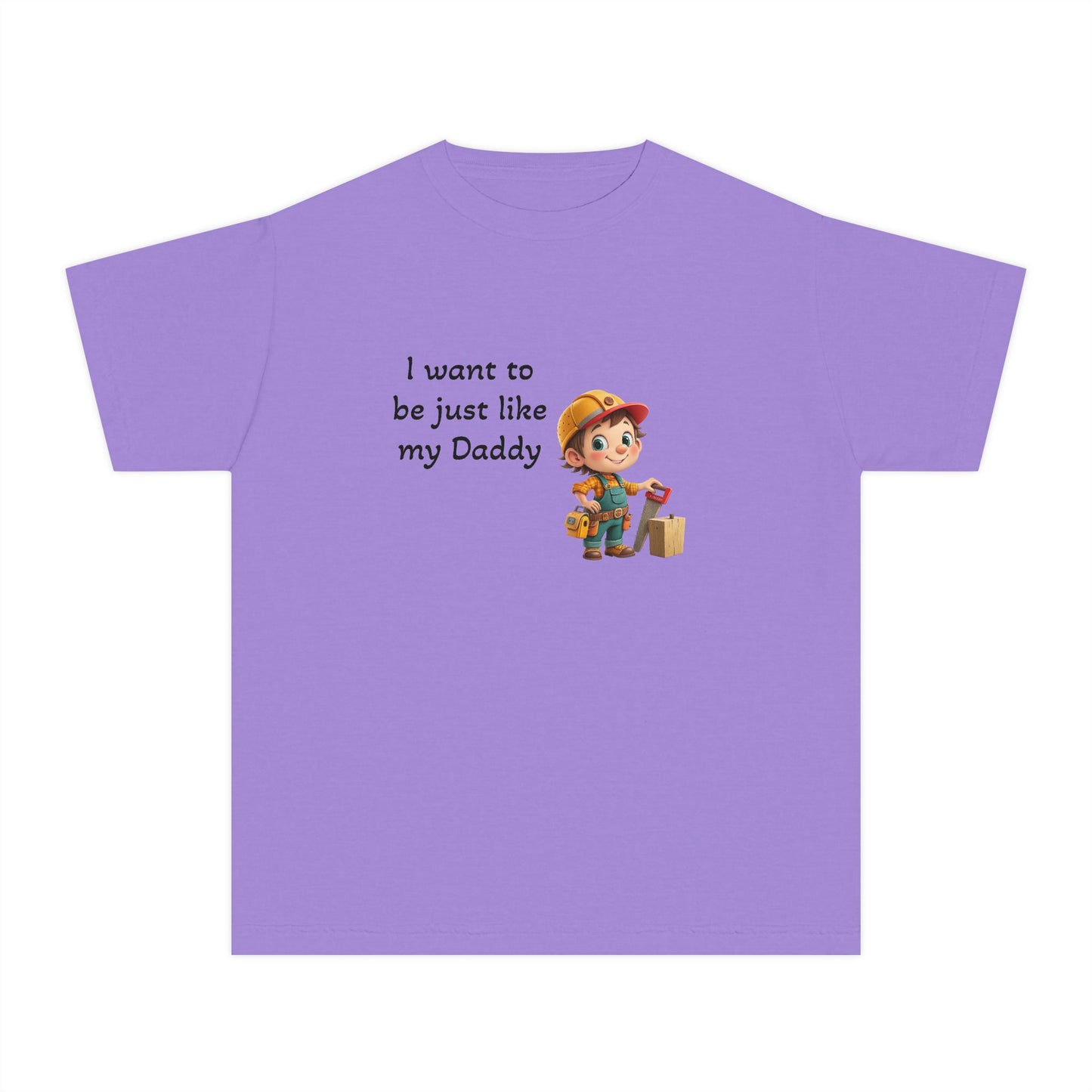 Youth Tee - 'I Want to Be Just Like My Daddy'