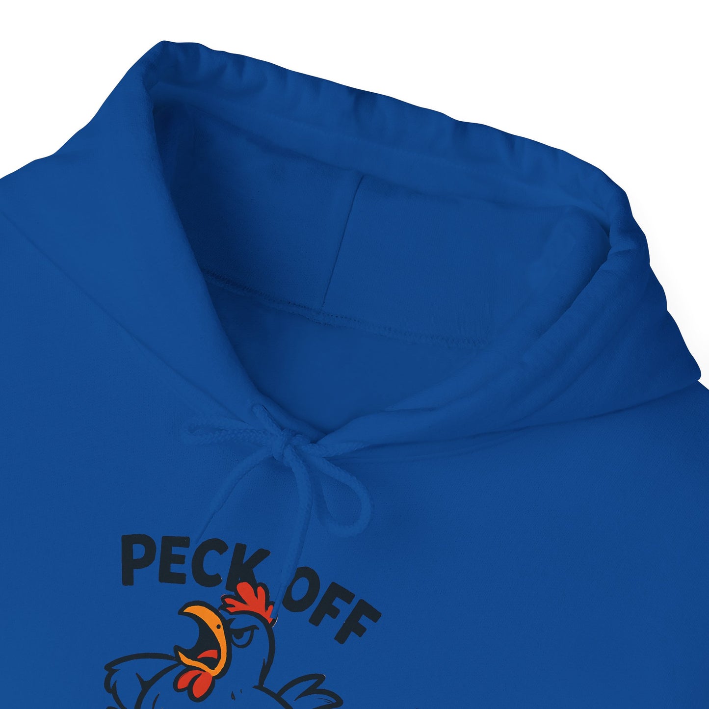 Peck Off Chicken Hoodie – Funny Graphic Poultry Sweatshirt