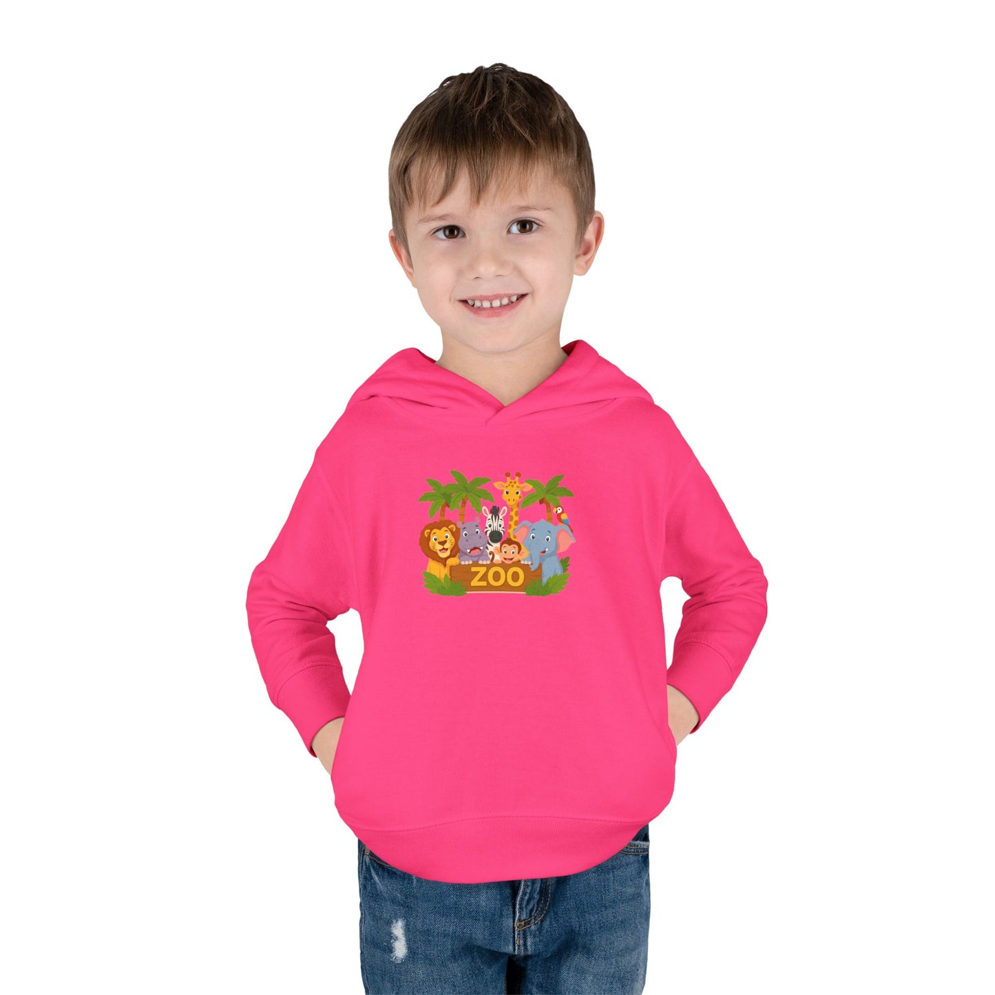 Toddler Pullover Fleece Hoodie