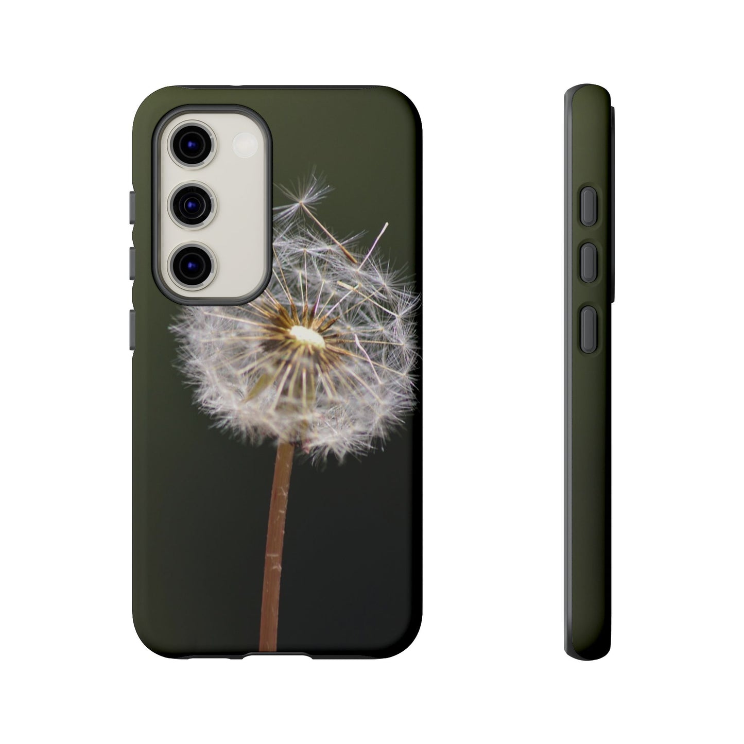 Dandelion Photo Tough Case — Protective Floral Phone Cover