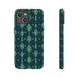 Emerald Boho Teardrop Phone Case