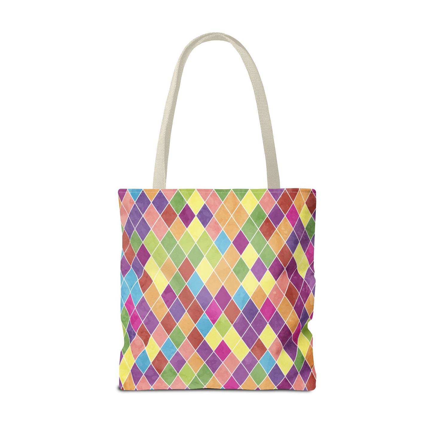 Colorful Geometric Tote Bag, Funky Shoulder Bag, Eco-Friendly Shopping Tote, Stylish Beach Bag, Art-Inspired Everyday Bag
