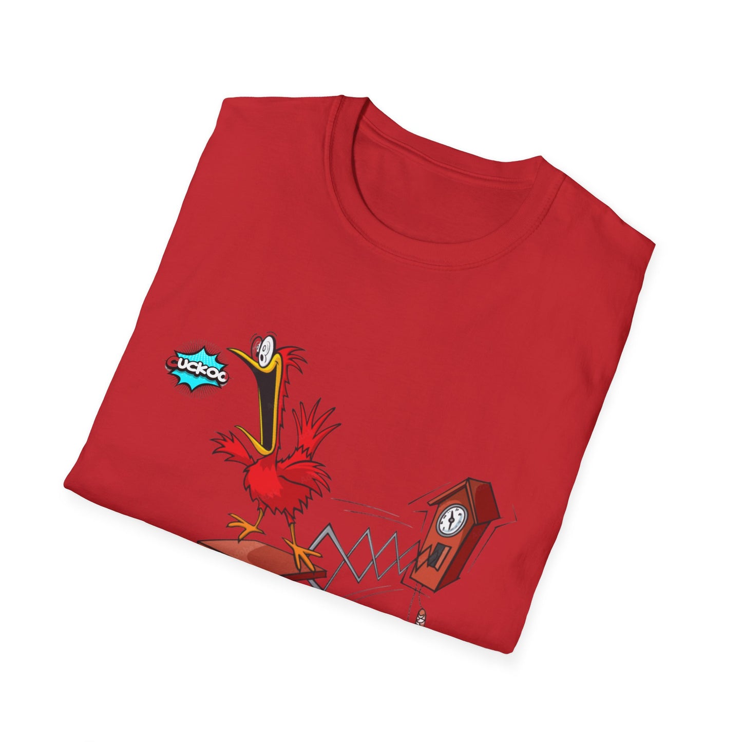Whimsical Unisex Softstyle T-Shirt, Fun Graphic Tee