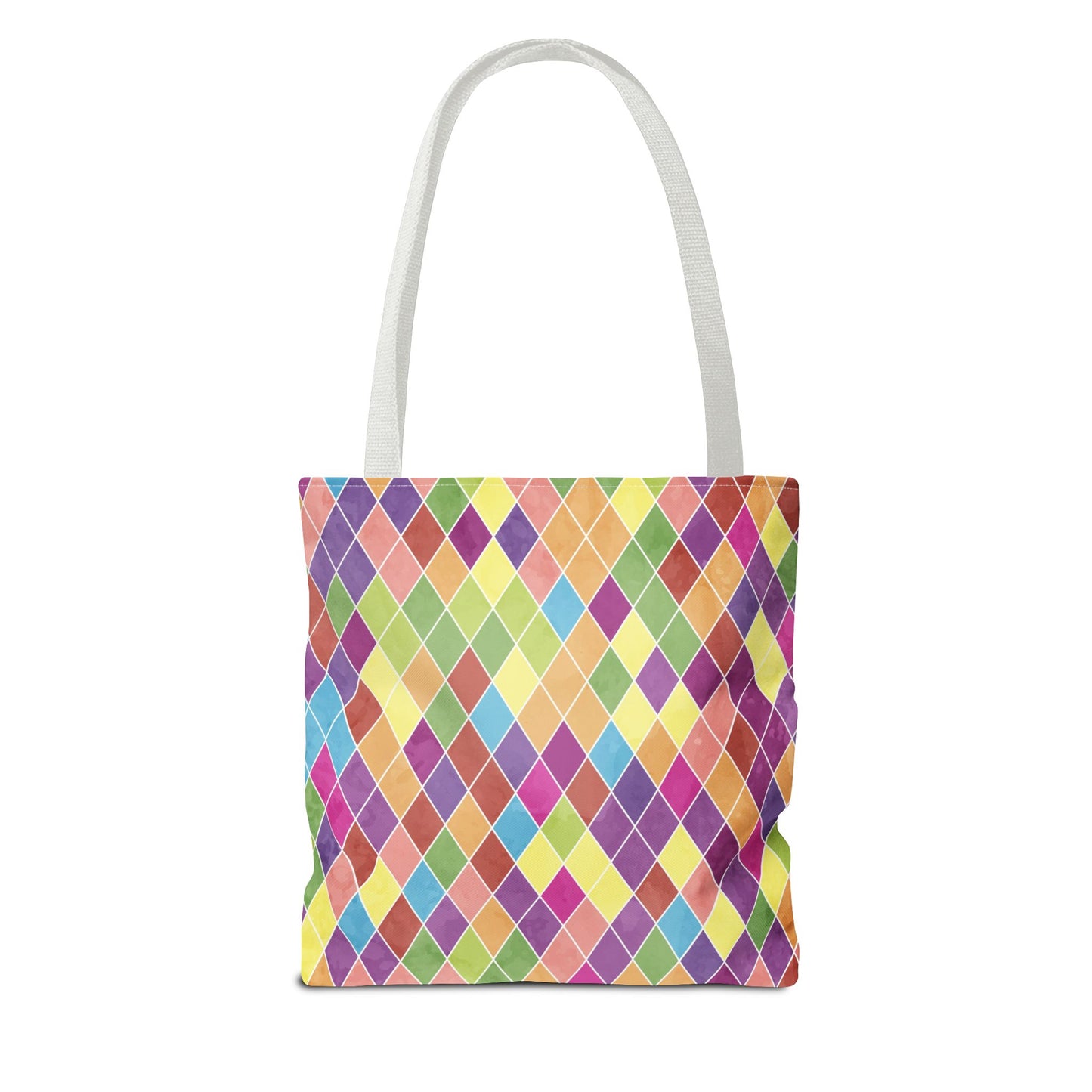 Colorful Geometric Tote Bag, Funky Shoulder Bag, Eco-Friendly Shopping Tote, Stylish Beach Bag, Art-Inspired Everyday Bag