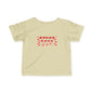 Infant Tee — Red Heart Pattern Baby Shirt (Valentine’s Day)