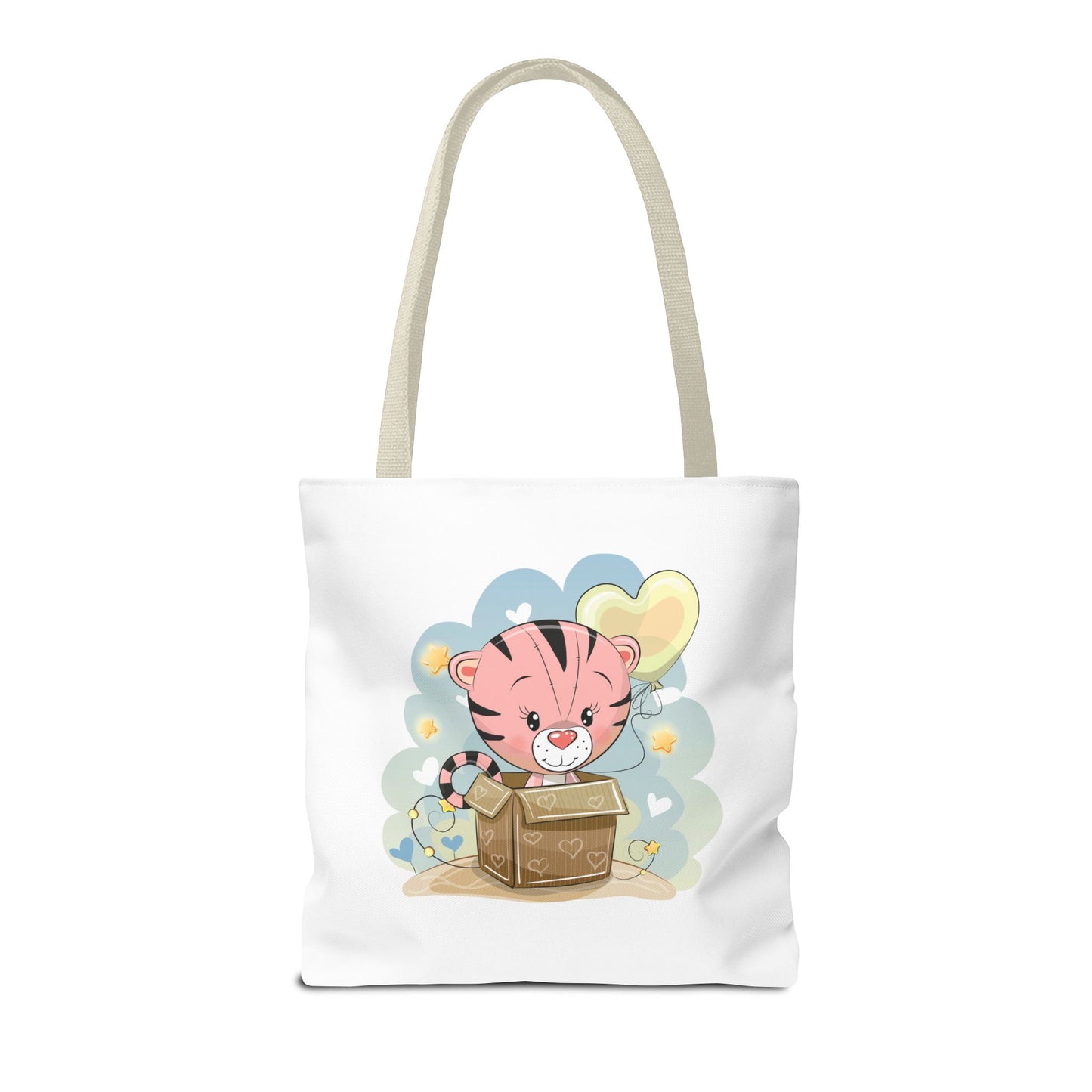 Cute Tiger Tote Bag Cute Shopping Bag, Eco-Friendly Tote, Kids' Tote