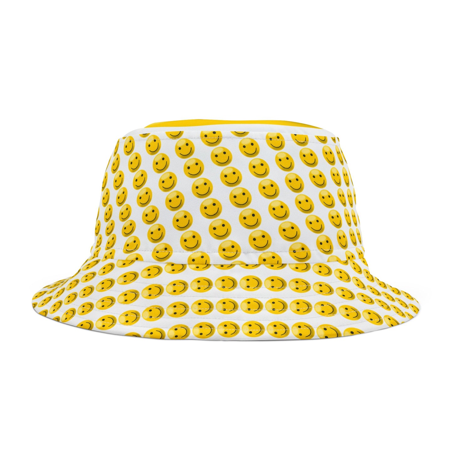 Smiley Face Bucket Hat, Summer Accessory, Fun Gift, Festival Wear, Sunny Day Hat, Cheerful Outdoor Essentials