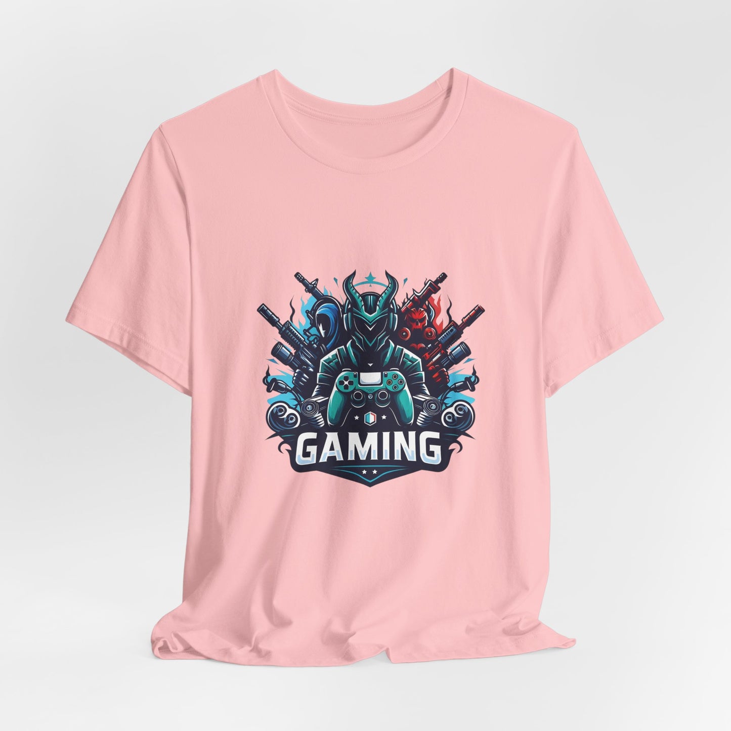 Gaming Controller Emblem Tee — Esports Gamer Graphic T-Shirt