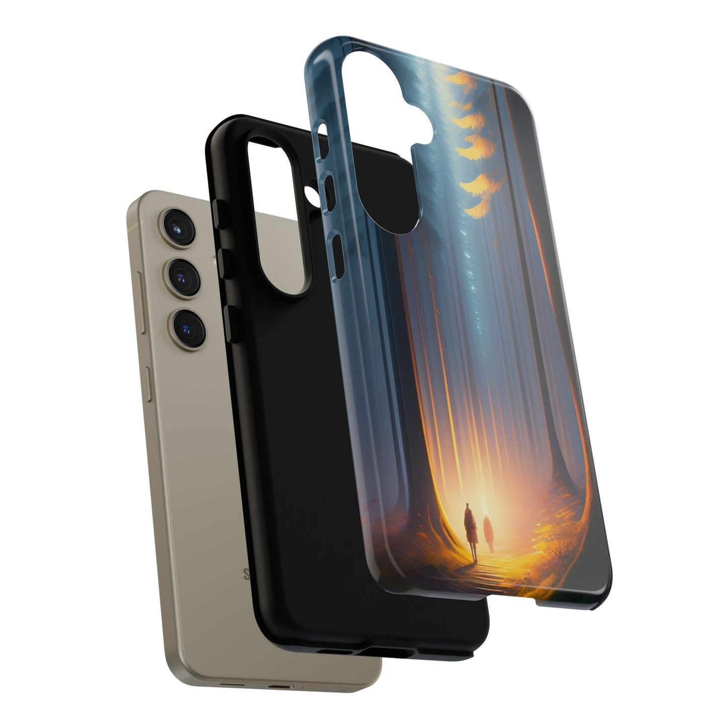 Phone Case — Mystical Forest Nightscape Protective Tough Case