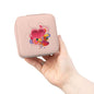 Jewelry Travel Case — Portable Pink Heart Floral Organizer