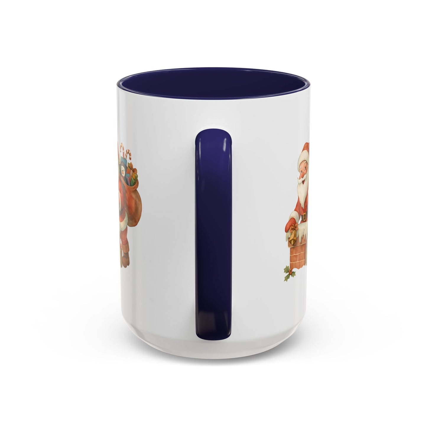 Festive Santa Coffee Mug, Holiday Gift, Christmas Decorations, Cozy Kitchen, Unique Mug, Santa-Themed Drinkware