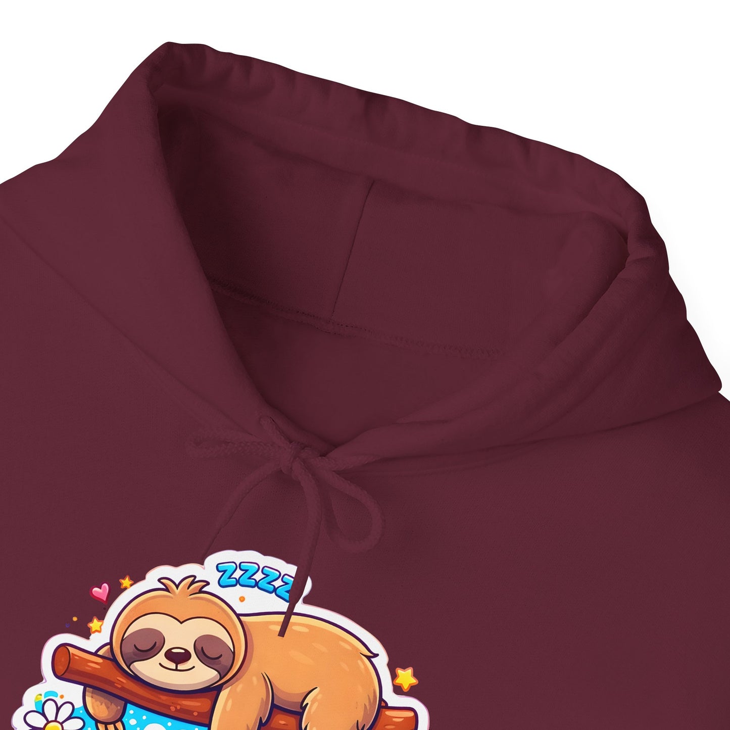 Napaholic Sloth Hoodie — Cute Sleepy Sloth Graphic Sweatshirt