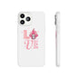 Love Gnome Phone Case — Cute Pink Valentine Flexi Case
