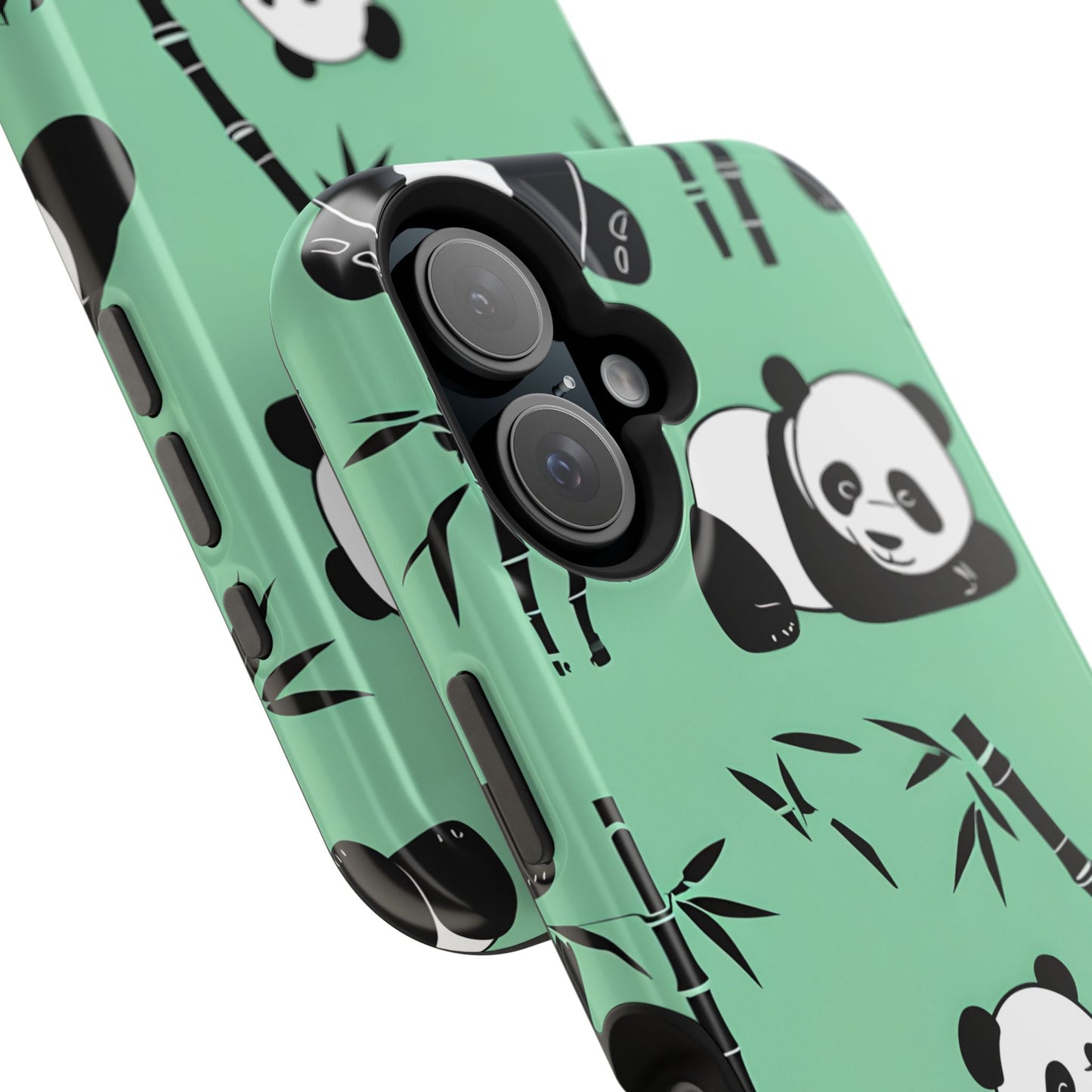 Panda Bamboo Magnetic Impact-Resistant Phone Case