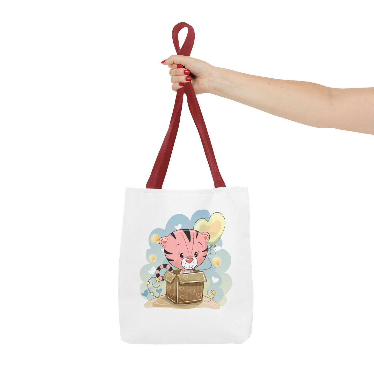 Cute Tiger Tote Bag Cute Shopping Bag, Eco-Friendly Tote, Kids' Tote