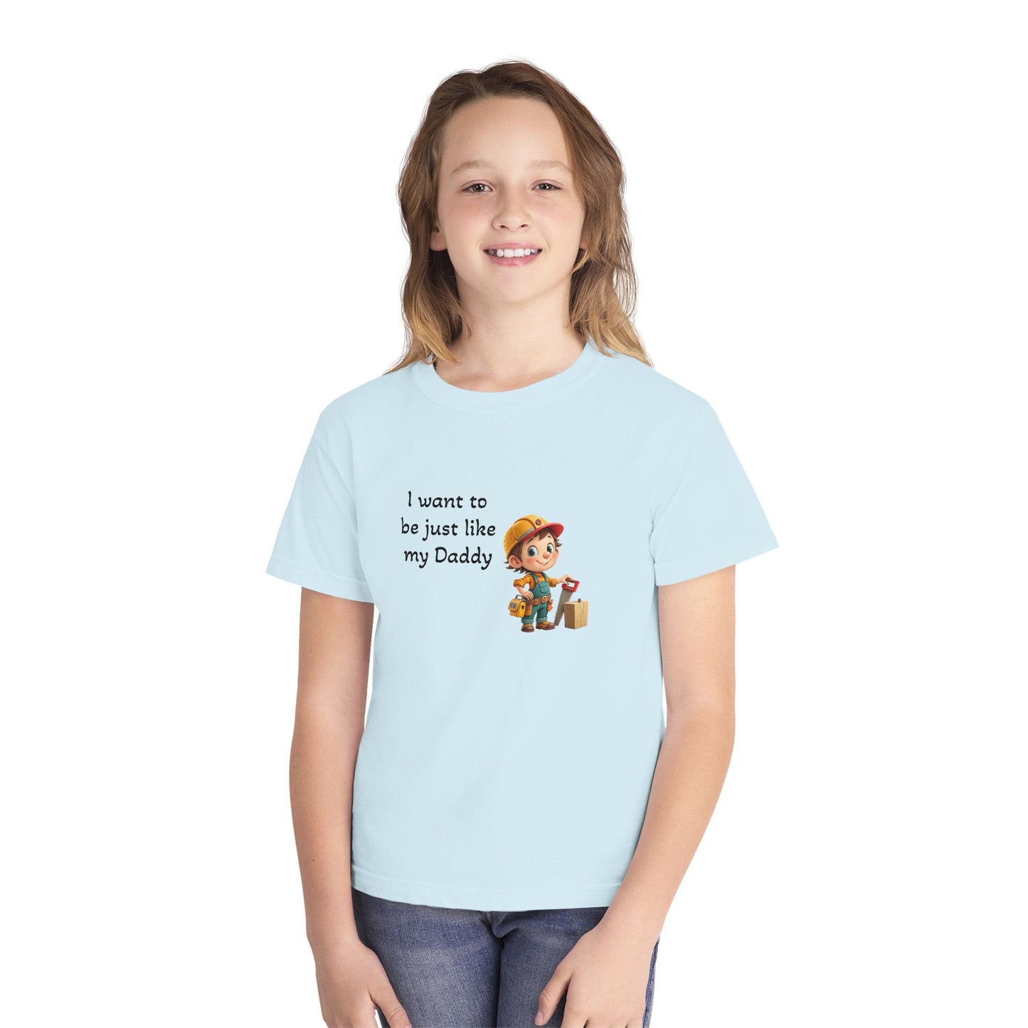 Youth Tee - 'I Want to Be Just Like My Daddy'