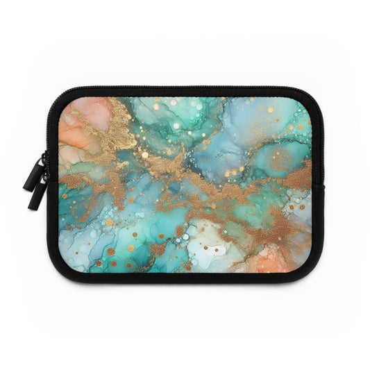 Elegant Watercolor Laptop Sleeve, Colorful Tech Accessory, Ideal for Students and Professionals, Perfect Gift for Holidays, Travel, [...]