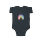 Baby Rainbow Bodysuit – Watercolor Pastel Infant Onesie