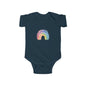 Baby Rainbow Bodysuit – Watercolor Pastel Infant Onesie