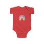 Baby Rainbow Bodysuit – Watercolor Pastel Infant Onesie