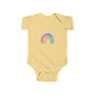 Baby Rainbow Bodysuit – Watercolor Pastel Infant Onesie