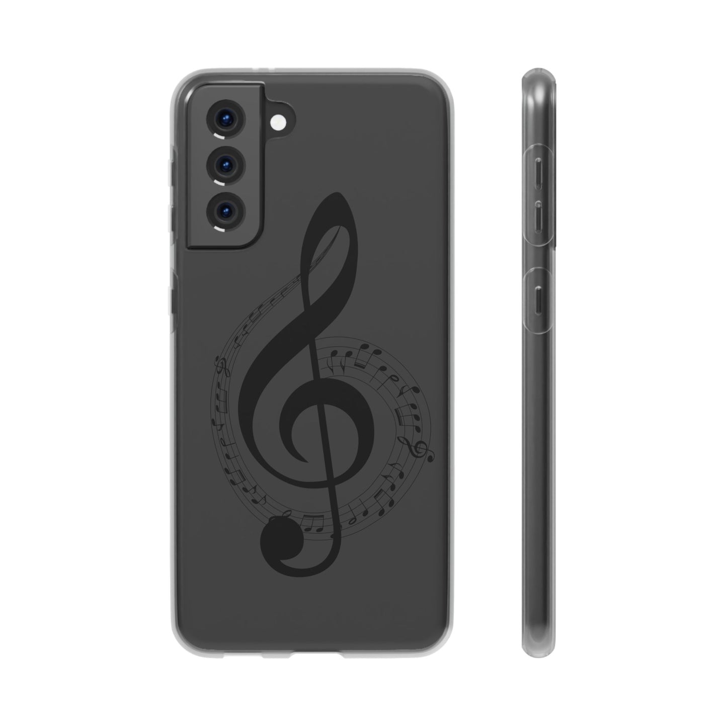 Phone Case — Musical Treble Clef Design