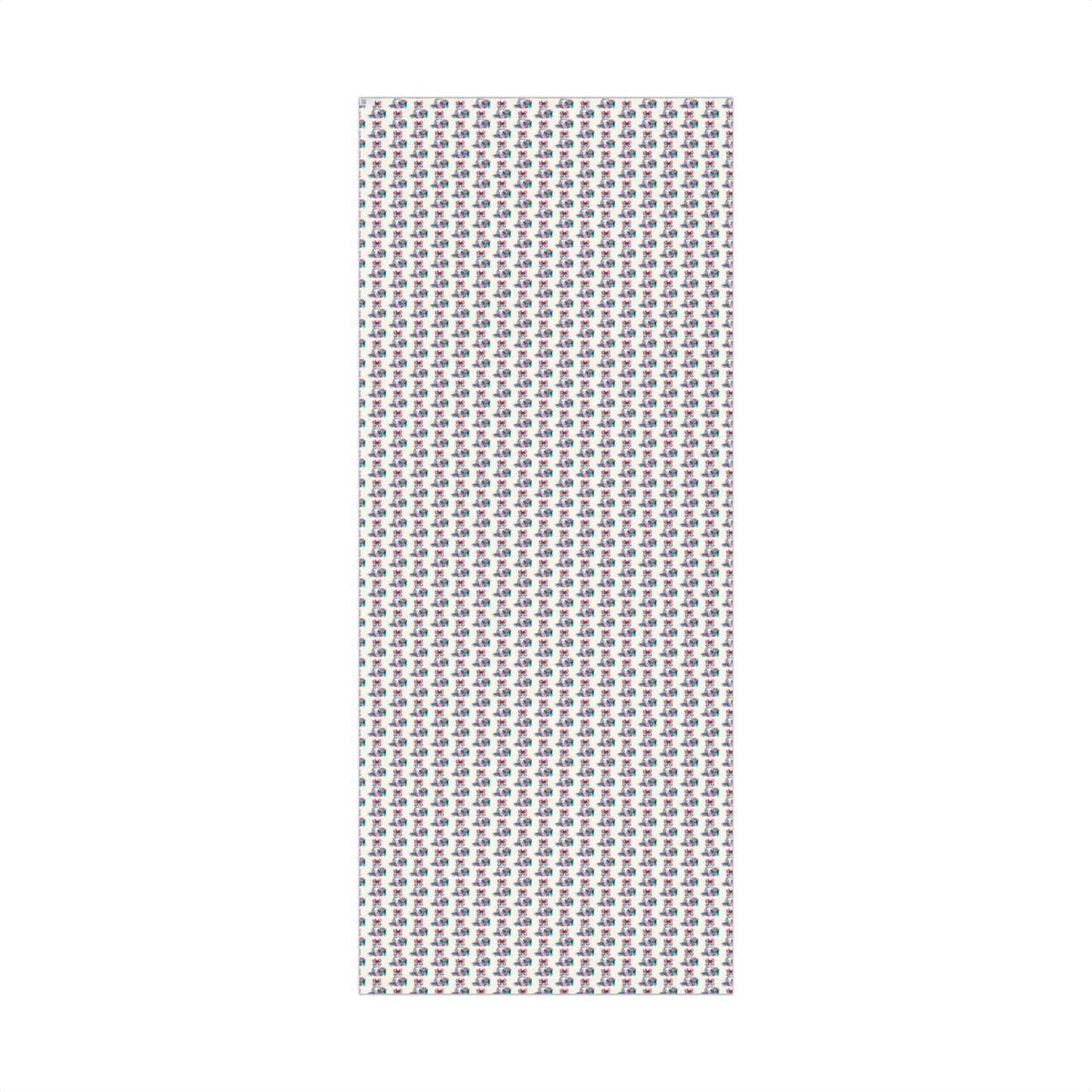 Gift Wrap Paper — Cute Kitten with Presents Pattern