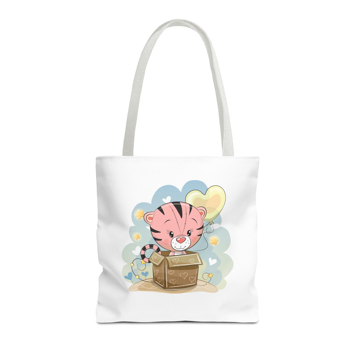 Cute Tiger Tote Bag Cute Shopping Bag, Eco-Friendly Tote, Kids' Tote