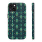 Emerald Boho Teardrop Phone Case
