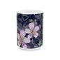 Floral Bliss Ceramic Mug | 11oz & 15oz | Coffee Lover Gift | Nature-Inspired Drinkware | Floral Decor | Mother's Day Gift