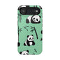 Panda Bamboo Magnetic Impact-Resistant Phone Case