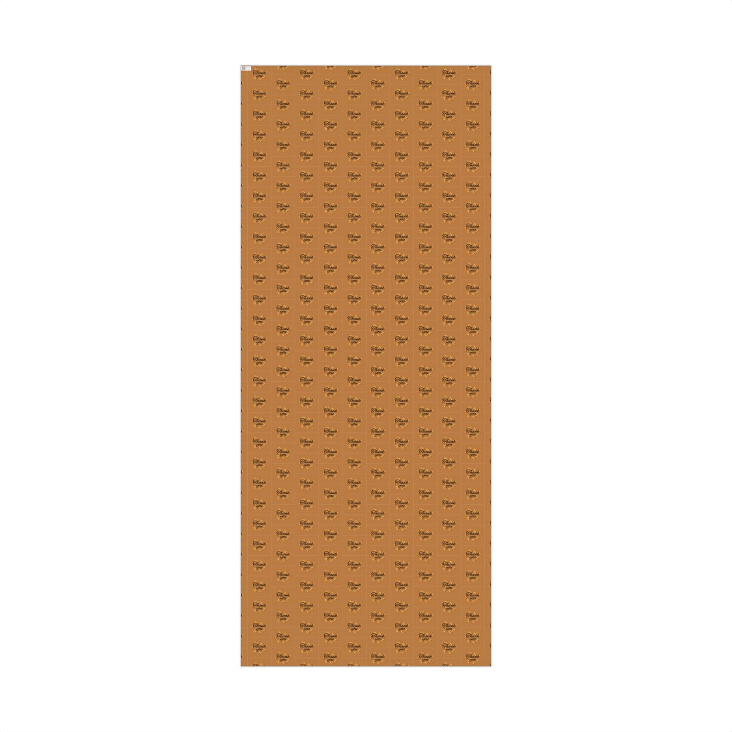 Gift Wrap Paper — 'Thank You' Confetti Pattern