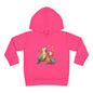 Toddler Hoodie — Cute Parrot Love Pullover (Heart Bird Kids Sweatshirt)