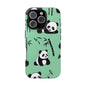 Panda Bamboo Magnetic Impact-Resistant Phone Case