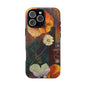 Floral Pansy Tough Phone Case — Vintage Botanical Protection