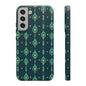 Emerald Boho Teardrop Phone Case
