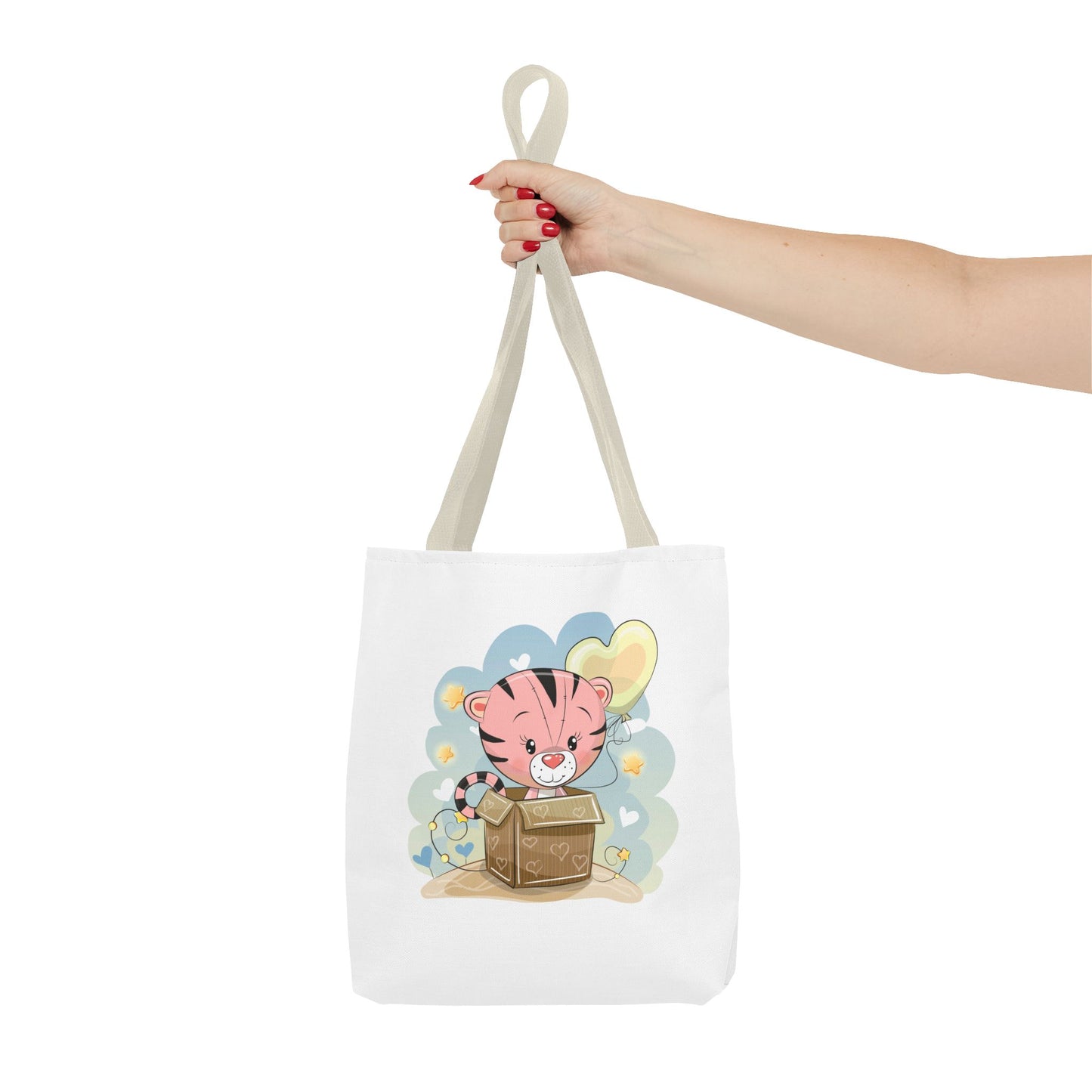 Cute Tiger Tote Bag Cute Shopping Bag, Eco-Friendly Tote, Kids' Tote