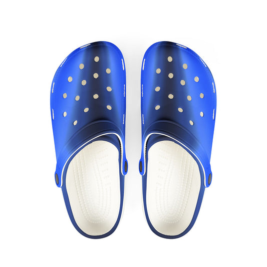 Blue EVA Foam Clogs — Lightweight Waterproof Slip-On Shoes