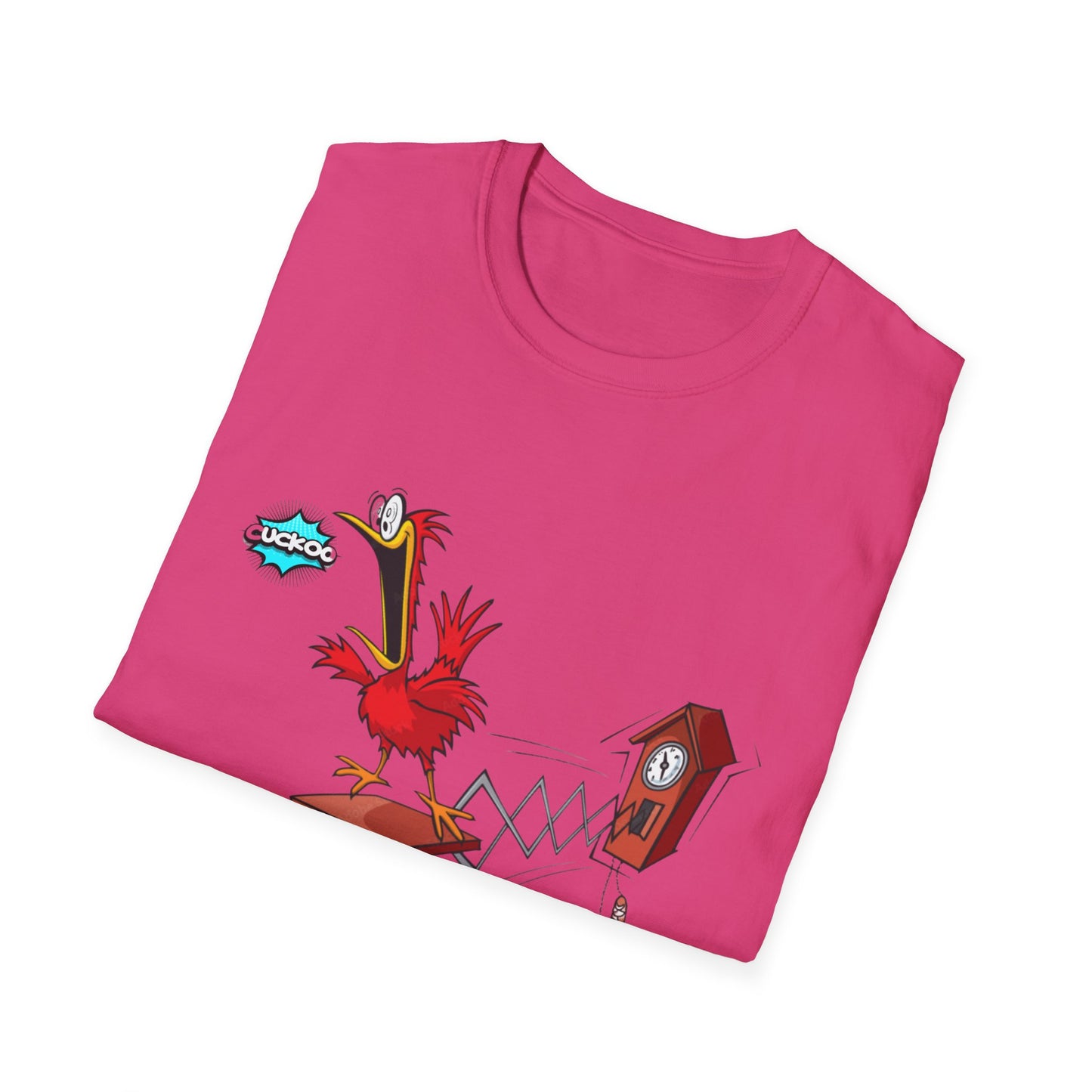 Whimsical Unisex Softstyle T-Shirt, Fun Graphic Tee