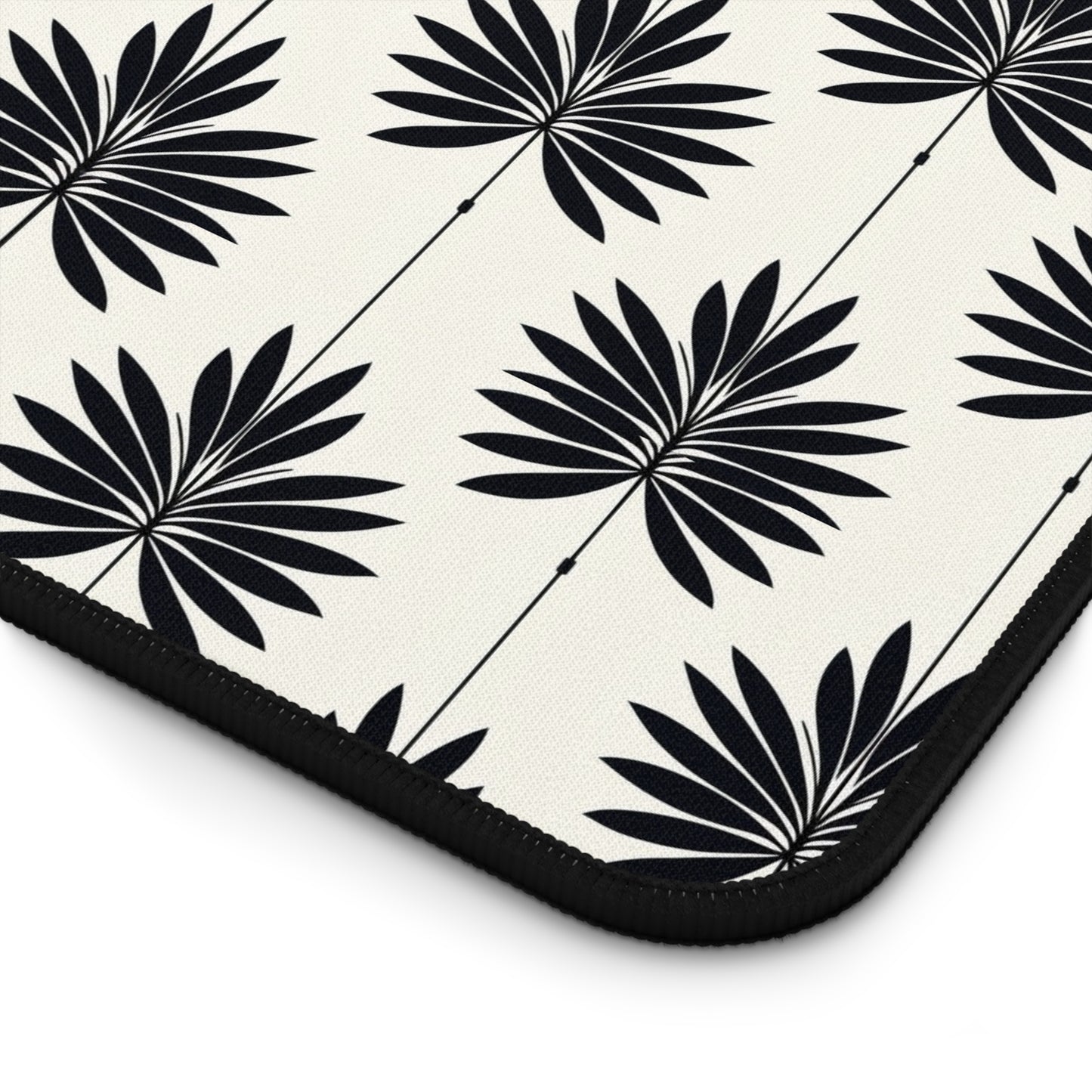 Stylish Leaf Pattern Desk Mat for Home Office Decor