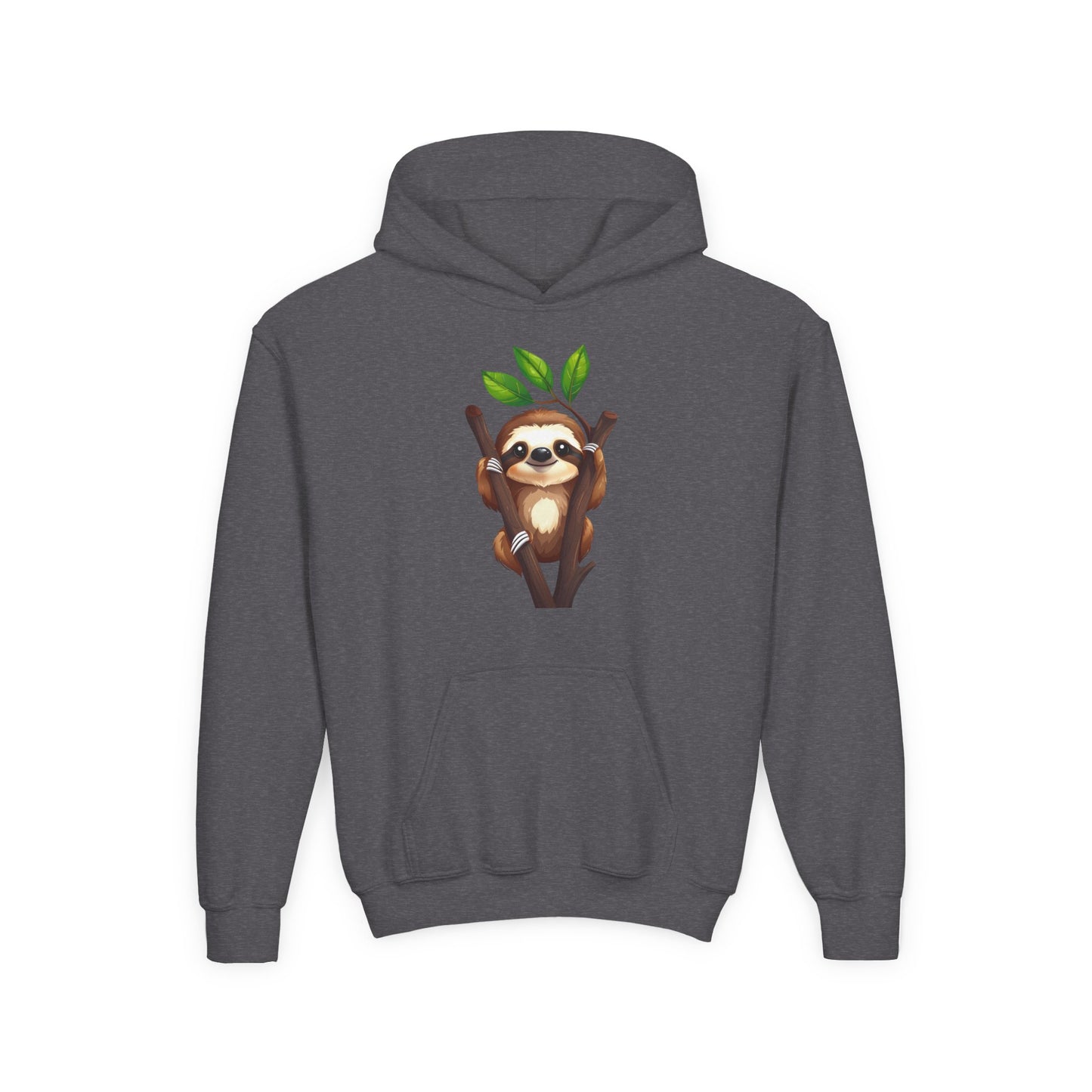 Cute Sloth on Branch Hoodie | Kids Sweatshirt