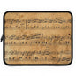 Vintage Music Notes Laptop Sleeve, Music Lover Gift, Folio Case, Student Accessories, Laptop Protector, Stylish Tech Case