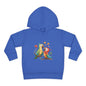 Toddler Hoodie — Cute Parrot Love Pullover (Heart Bird Kids Sweatshirt)