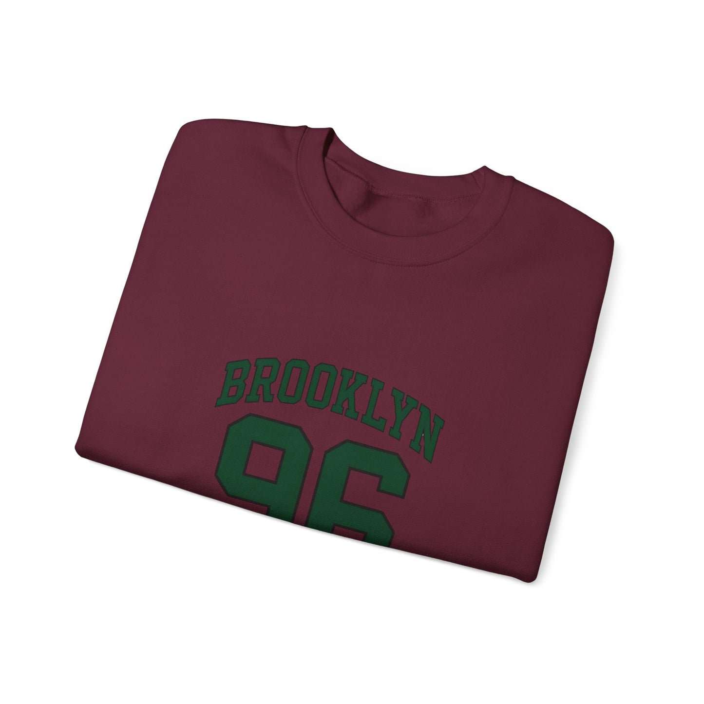 Crewneck Sweatshirt - Brooklyn 96 New York Vintage Athletic Pullover