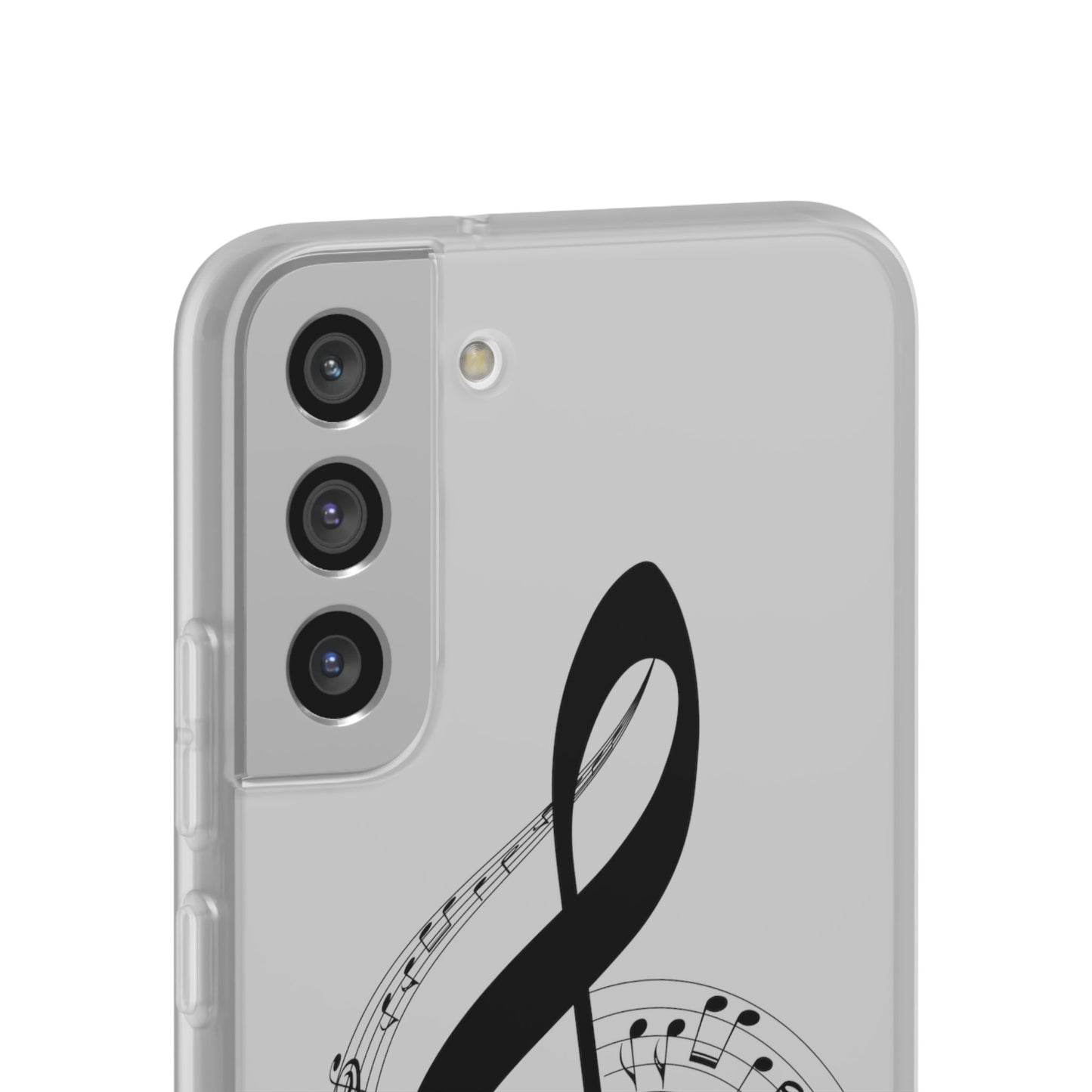 Phone Case — Musical Treble Clef Design