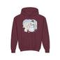 Kids Snowman Hoodie — Cute Polar Bear & Snowman Holiday Sweatshirt